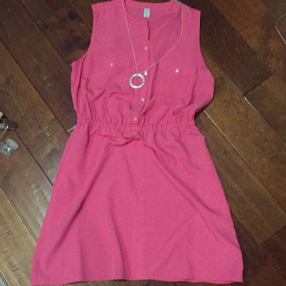Pink dress